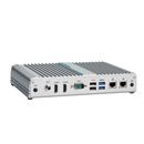 eBOX100-312-FL - Fanless Embedded System with Intel® Celeron® N3350 2.4 GHz/Intel® Pentium® N4200 2.5 GHz, 2 HDMI, 2 GbE LANs and 6 USB