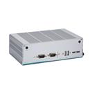 eBOX627-312-FL - Fanless Embedded System with Intel® Celeron® N3350 2.4 GHz, 1 HDMI, 2 GbE LANs, 6 USB, 4 COM and 9 ~ 36 VDC