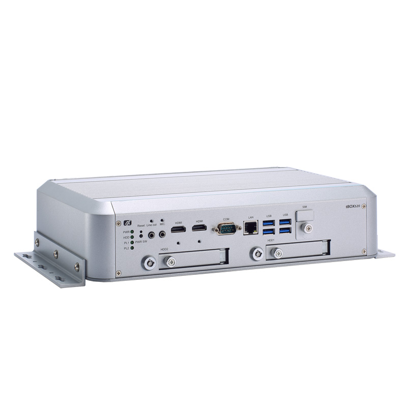 Fanless Railway Embedded System with 12th Gen Intel Core - tBOX520