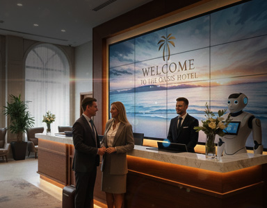 旅宿業正邁入數位轉型的新紀元。根據Allied Market Research的研究，全球智慧飯店市場預計在2031年將突破1,337億美元，成長動能來自旅遊業復甦及旅客對即時、個人化體驗的高度需求。物聯網、人工智慧與自動化技術的導入，更加速了智慧旅宿願景的實現。
